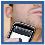 electric shaver android application logo